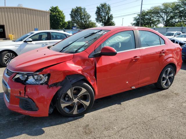 CHEVROLET SONIC 2019 with VIN 1G1JF5SB8K4121832 - Photo from auction
