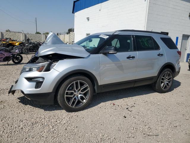 FORD EXPLORER S 2018 with VIN 1FM5K8GT8JGB13715 - Photo from auction