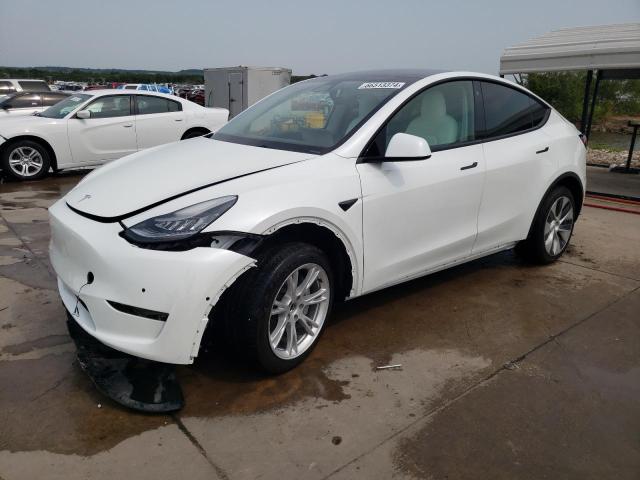 TESLA MODEL Y 2021 with VIN 5YJYGDED8MF110464 - Photo from auction