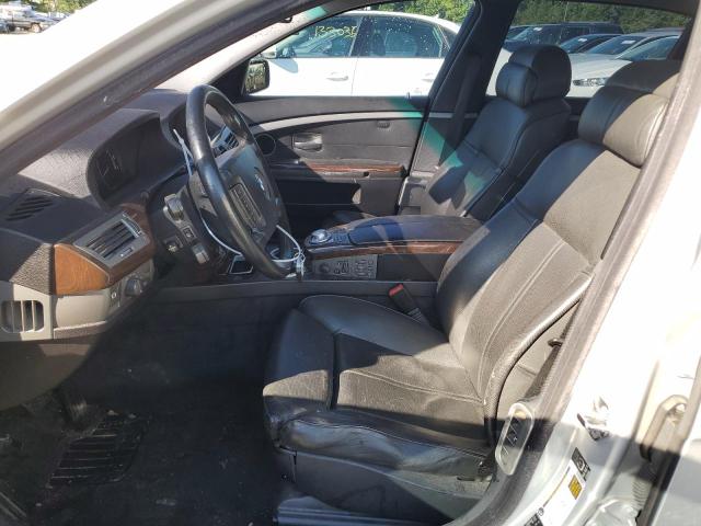 Photo 7 from auction – 2005 BMW 745 LI with VIN WBAGN63545DS59792