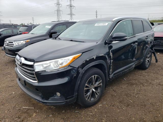 TOYOTA HIGHLANDER 2016 with VIN 5TDJKRFH9GS337175 - Photo from auction