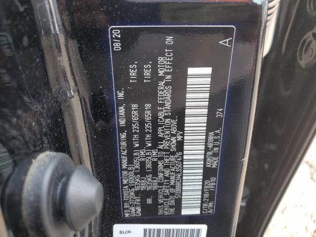 Photo 14 from auction – 2020 TOYOTA HIGHLANDER with VIN 5TDBBRCH4LS507476