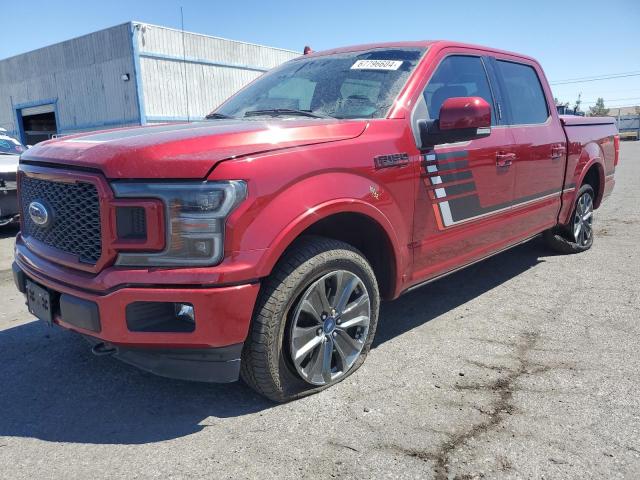FORD F150 SUPER 2018 with VIN 1FTEW1EG2JFE36752 - Photo from auction
