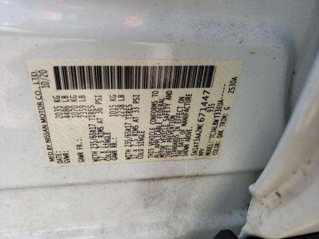 Photo 14 from auction – 2021 NISSAN ROGUE S with VIN 5N1AT3AA2MC671447