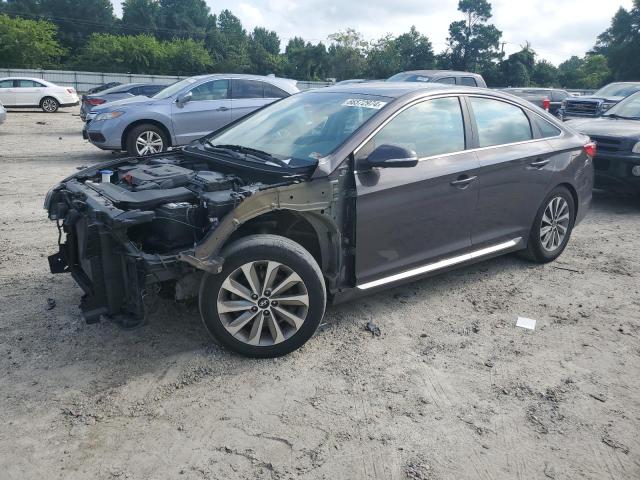 HYUNDAI SONATA SPO 2017 with VIN 5NPE34AF8HH500025 - Photo from auction