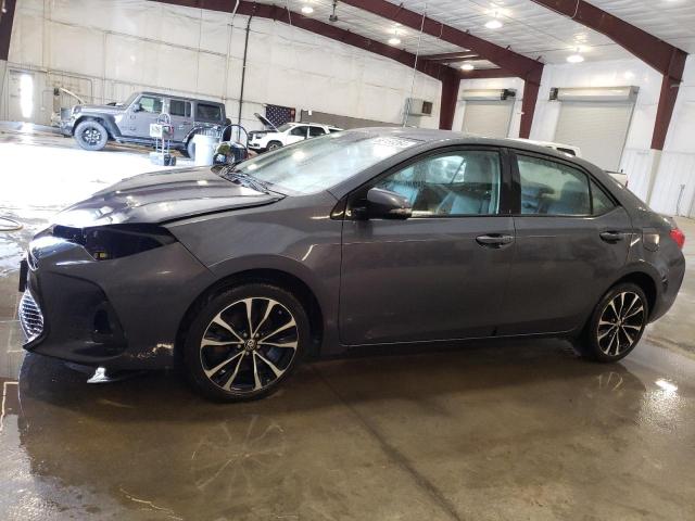 TOYOTA COROLLA L 2018 with VIN 2T1BURHE7JC020190 - Photo from auction