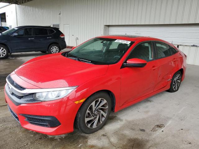 HONDA CIVIC EX 2018 with VIN 2HGFC2F7XJH600735 - Photo from auction