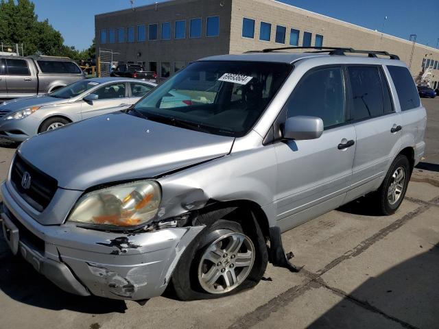 HONDA PILOT EXL 2004 with VIN 2HKYF18644H544218 - Photo from auction