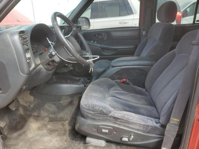 Photo 7 from auction – 2000 CHEVROLET BLAZER with VIN 1GNDT13W1Y2194639