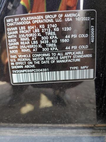 Photo 14 from auction – 2023 VOLKSWAGEN ID.4 PRO S with VIN 1V2GNPE86PC004391