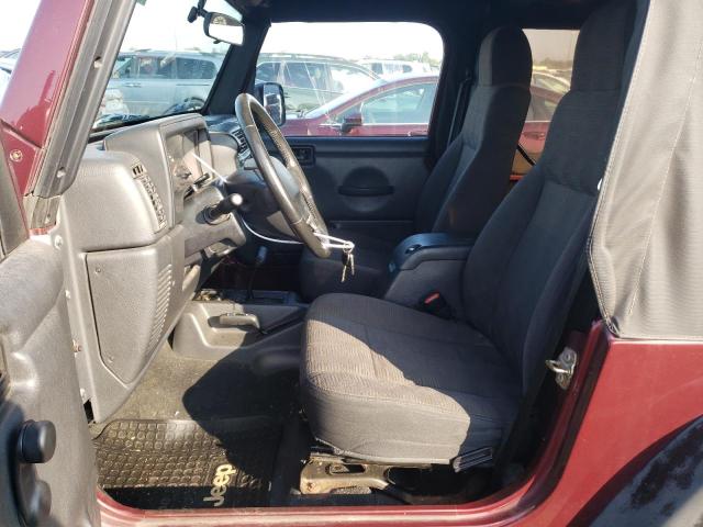 Photo 7 from auction – 2003 JEEP WRANGLER / with VIN 1J4FA49S23P362792