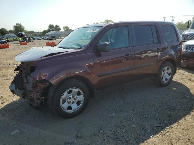 HONDA PILOT LX 2013 with VIN 5FNYF4H28DB076474 - Photo from auction