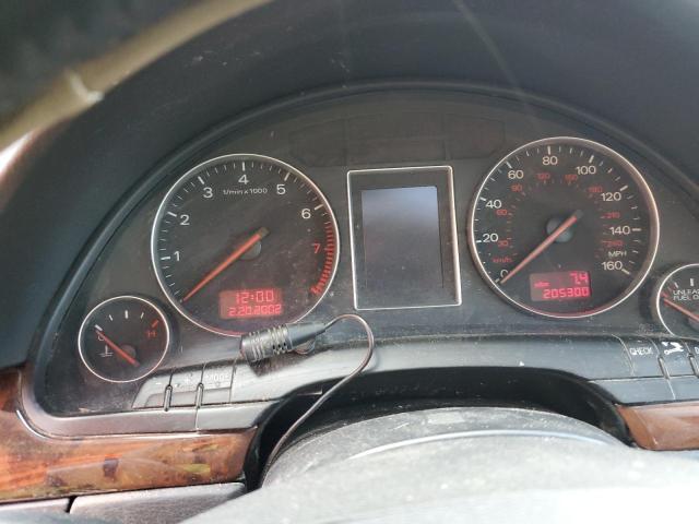 Photo 9 from auction – 2003 AUDI A4 3.0 QUA with VIN WAULT68E53A165822