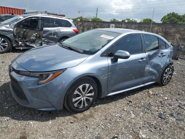TOYOTA COROLLA LE 2020 with VIN JTDEBRBE5LJ021325 - Photo from auction
