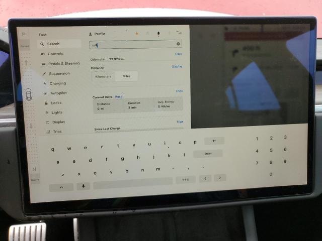 Photo 9 from auction – 2021 TESLA MODEL S with VIN 5YJSA1E64MF438715