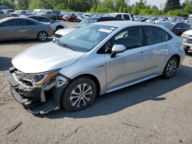 TOYOTA COROLLA LE 2021 with VIN JTDEAMDE6MJ026344 - Photo from auction