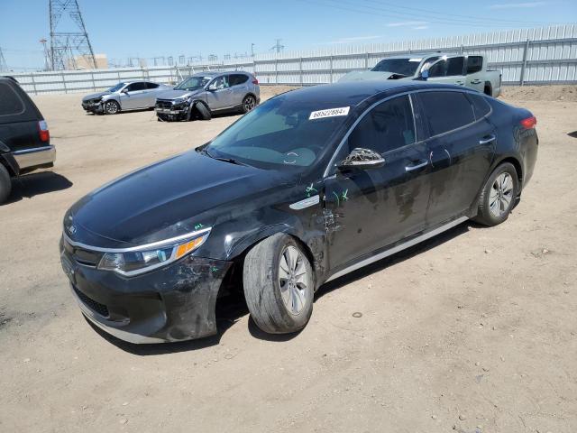 KIA OPTIMA HYB 2017 with VIN KNAGT4LE9H5016827 - Photo from auction