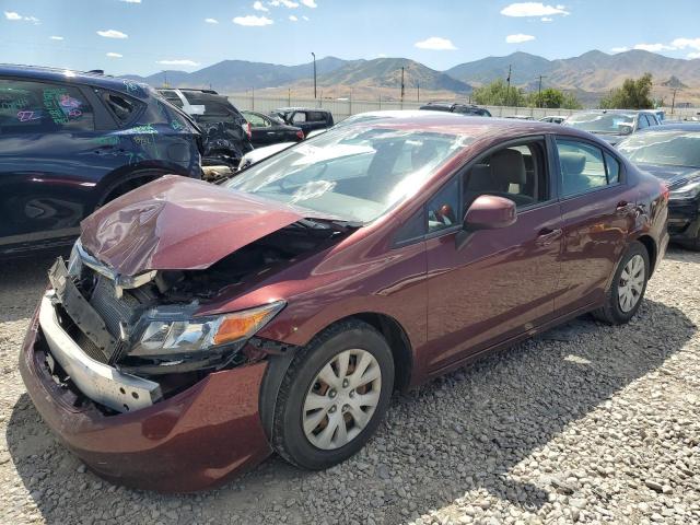 HONDA CIVIC LX 2012 with VIN 2HGFB2F58CH542483 - Photo from auction