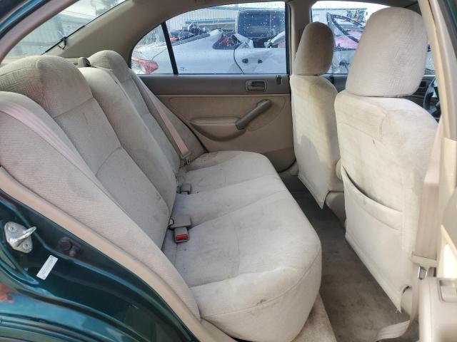 Photo 10 from auction – 2001 HONDA CIVIC LX with VIN 2HGES16521H573294