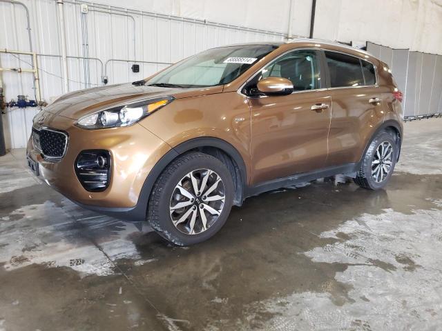 KIA SPORTAGE E 2017 with VIN KNDPNCAC7H7270839 - Photo from auction