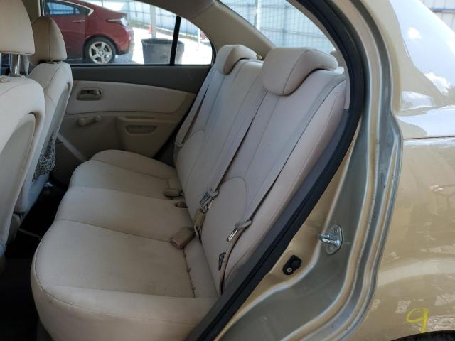 Photo 10 from auction – 2009 KIA RIO BASE with VIN KNADE223996521831