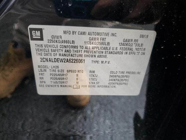 Photo 14 from auction – 2010 CHEVROLET EQUINOX LT with VIN 2CNALDEW2A6226061