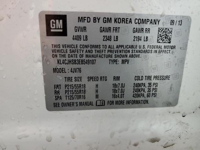 Photo 14 from auction – 2014 BUICK ENCORE PRE with VIN KL4CJHSB3EB549107