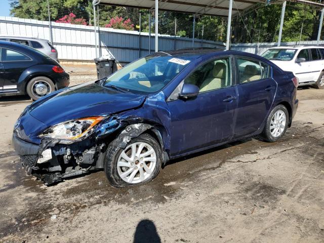 MAZDA 3 I 2012 with VIN JM1BL1V89C1675297 - Photo from auction
