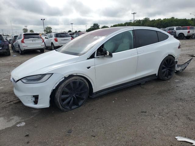 TESLA MODEL X 2017 with VIN 5YJXCBE20HF050017 - Photo from auction