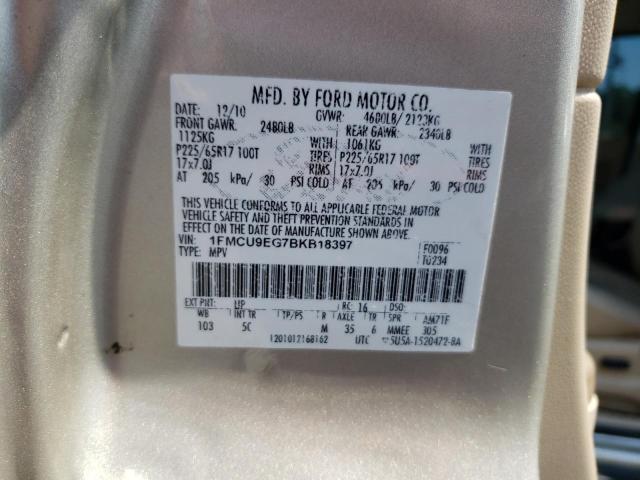 Photo 14 from auction – 2011 FORD ESCAPE LIM with VIN 1FMCU9EG7BKB18397