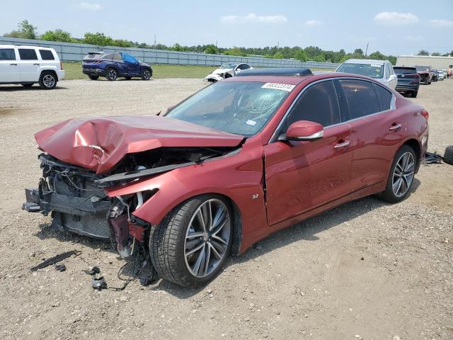 INFINITI Q50 BASE 2015 with VIN JN1BV7AP7FM331032 - Photo from auction