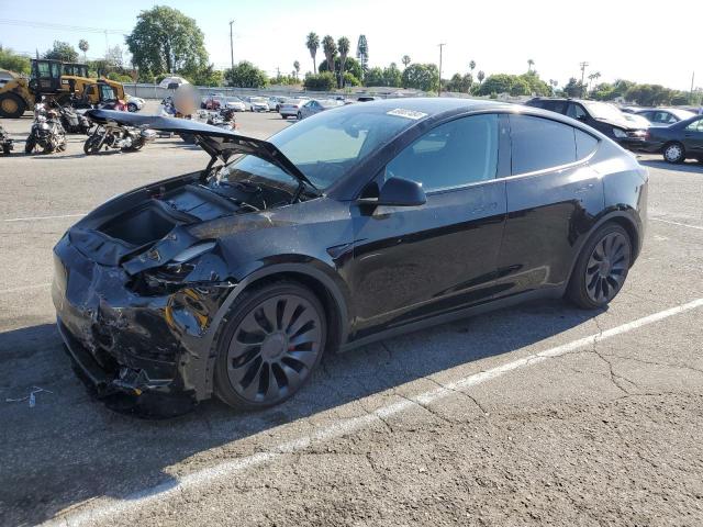 TESLA MODEL Y 2023 with VIN 7SAYGDEF1PF834845 - Photo from auction