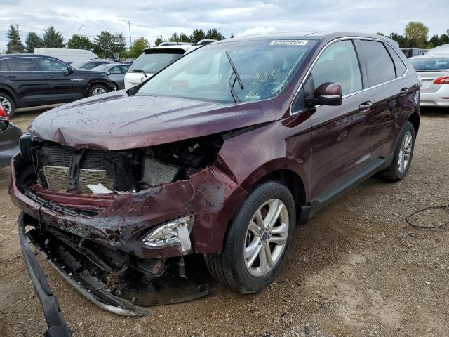 FORD EDGE SEL 2017 with VIN 2FMPK4J83HBC25264 - Photo from auction