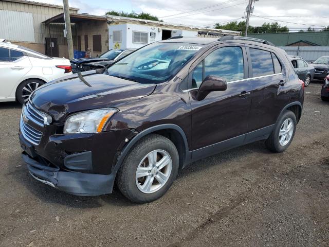 CHEVROLET TRAX 1LT 2016 with VIN KL7CJPSB5GB681835 - Photo from auction