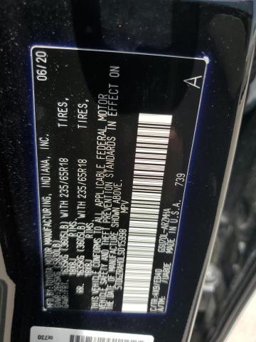 Photo 14 from auction – 2020 TOYOTA HIGHLANDER with VIN 5TDGZRAH0LS015998