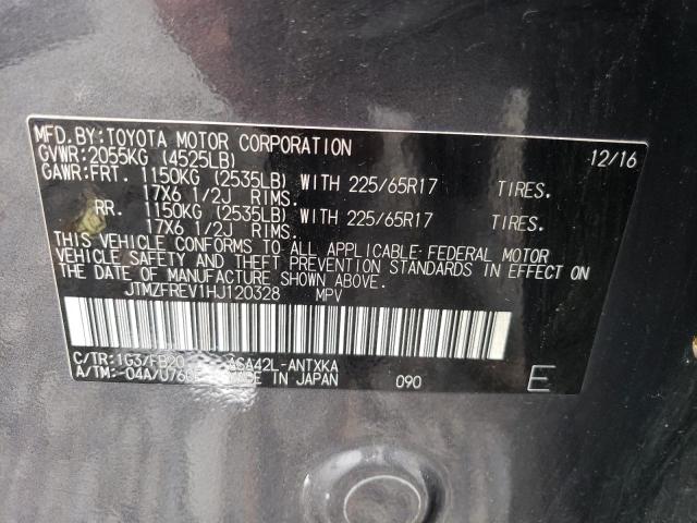 Photo 14 from auction – 2017 TOYOTA RAV4 LE with VIN JTMZFREV1HJ120328