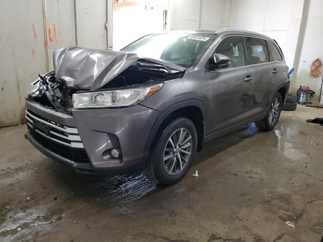 TOYOTA HIGHLANDER 2018 with VIN 5TDJZRFH3JS539934 - Photo from auction