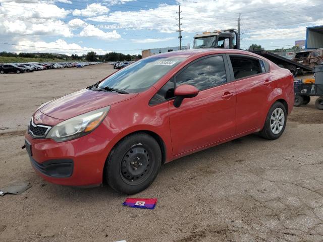 KIA RIO LX 2013 with VIN KNADM4A3XD6279527 - Photo from auction