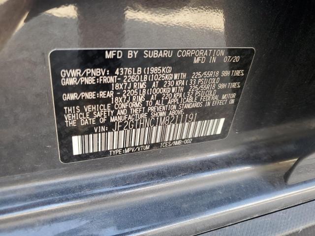 Photo 14 from auction – 2021 SUBARU CROSSTREK with VIN JF2GTHNC1M8211191