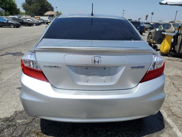 Photo 6 from auction – 2012 HONDA CIVIC HYBR with VIN JHMFB4F20CS007994