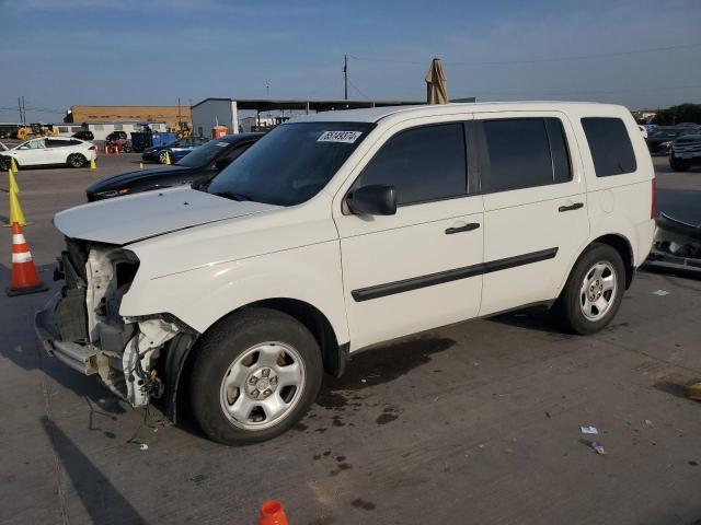 HONDA PILOT LX 2014 with VIN 5FNYF3H23EB005002 - Photo from auction