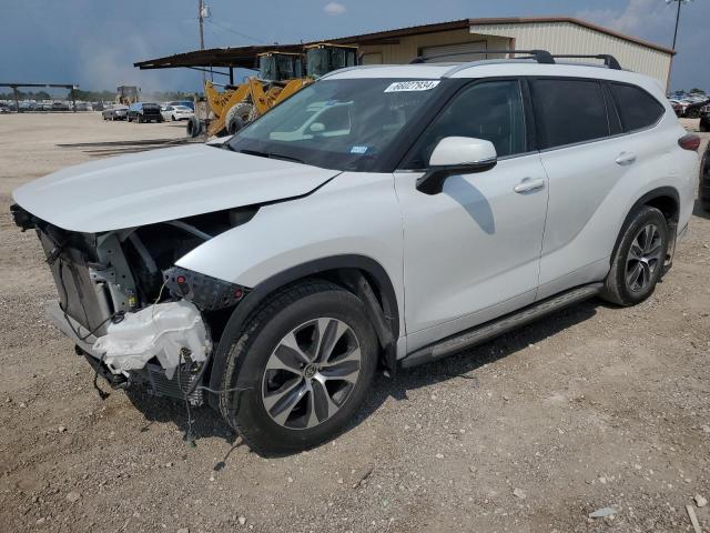 TOYOTA HIGHLANDER 2022 with VIN 5TDGZRAH2NS540516 - Photo from auction