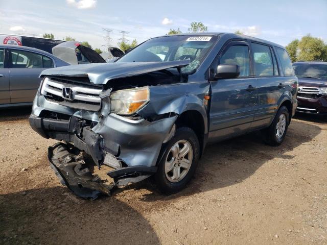 HONDA PILOT LX 2007 with VIN 2HKYF18127H502526 - Photo from auction