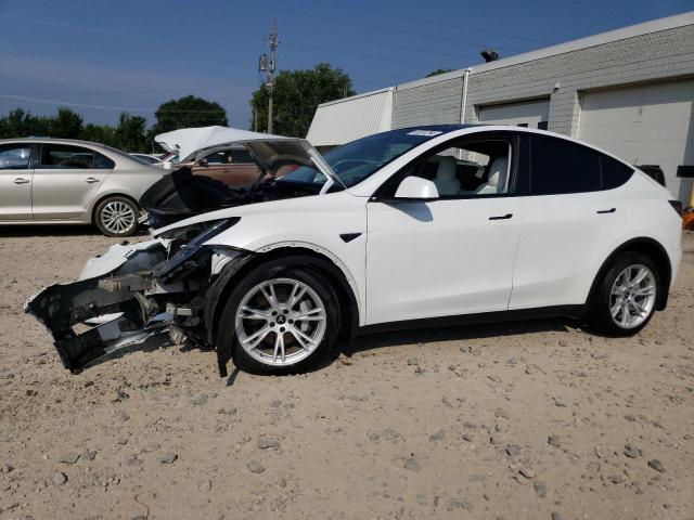 TESLA MODEL Y 2021 с VIN 5YJYGDEEXMF259449 - Снимка от търг