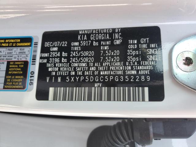 Photo 14 from auction – 2023 KIA TELLURIDE with VIN 5XYP5DGC5PG352289