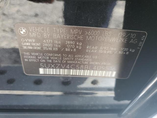 Photo 14 from auction – 2011 BMW X5 XDRIVE3 with VIN 5UXZV4C58BL409516