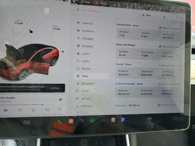 Photo 9 from auction – 2018 TESLA MODEL 3 with VIN 5YJ3E1EA0JF030785