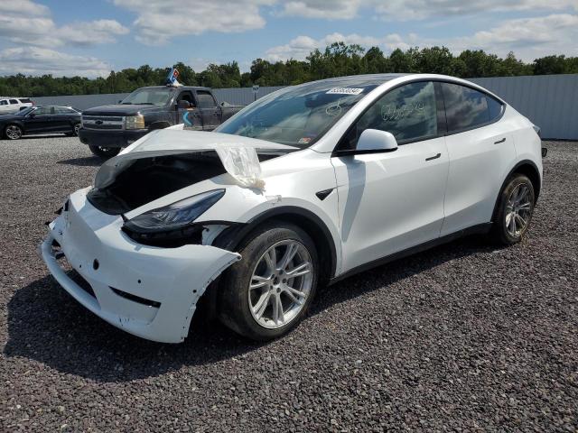 TESLA MODEL Y 2022 with VIN 7SAYGDEE8NA012075 - Photo from auction