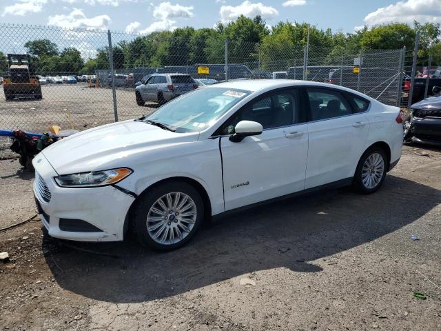 FORD FUSION S H 2014 with VIN 3FA6P0UU3ER382573 - Photo from auction