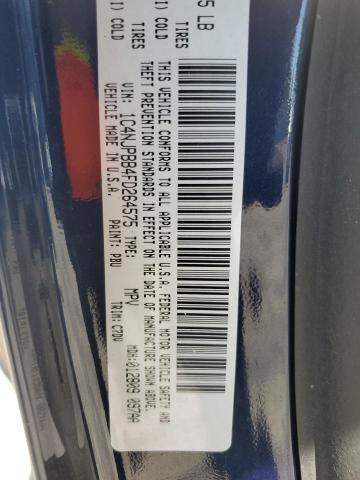 Photo 14 from auction – 2015 JEEP PATRIOT SP with VIN 1C4NJPBB4FD264575
